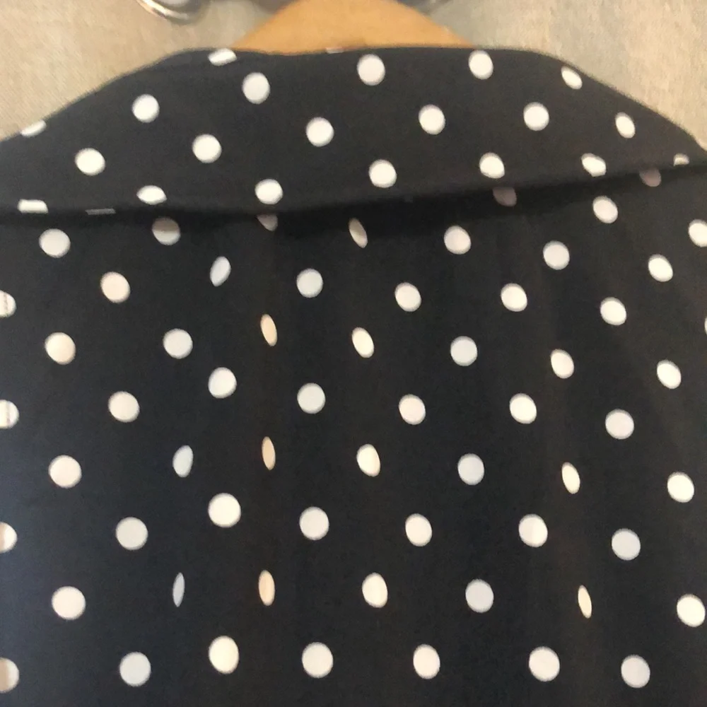 - Nina Leonard Polka dot pantsuit romper  Size M